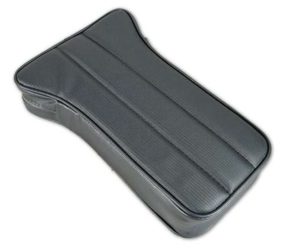 Center Armrest. Gunmetal Vinyl 69