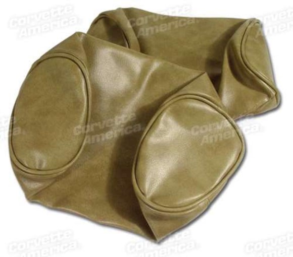 Headrest Covers. Saddle Vinyl 66
