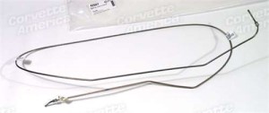 Brake Line. Front To Rear - Stainless Steel 56-62