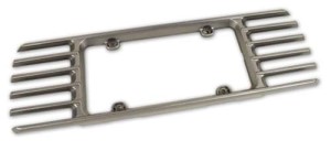 License Frame. Phantom Pewter 97-02