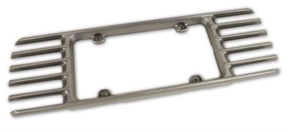 License Frame. Phantom Pewter 97-02