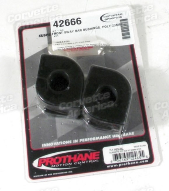 Front Sway Bar Bushings. Polyurethane 23mm 97-04
