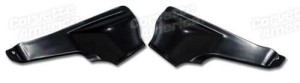 Rear Quarter Panels. Black Convertible 63-67