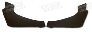 Rear Quarter Panels. Black Coupe 63