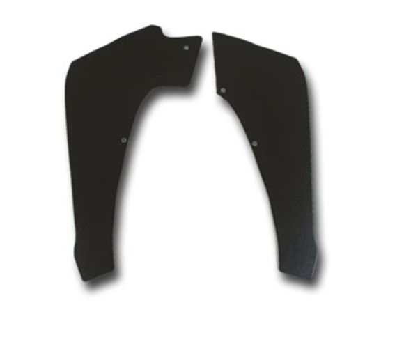 Rear Quarter Panels. Dark Blue Coupe With Power Vent 64