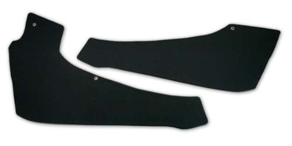 Rear Quarter Panels. Green Coupe With Power Vent 65