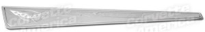 Door Sills - Polished Billet Aluminum with C5 Logo and Script 97-04