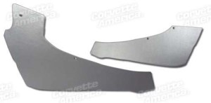 Rear Quarter Panels. Silver Coupe With Power Vent 65