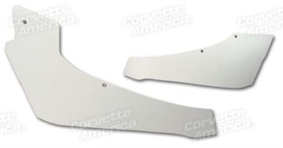 Rear Quarter Panels. White Coupe With Power Vent 65