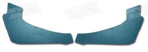 Rear Quarter Panels. Bright Blue Coupe 66-67