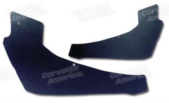 Rear Quarter Panels. Dark Blue Coupe 66
