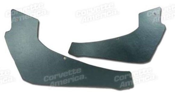 Rear Quarter Panels. Teal Coupe 67