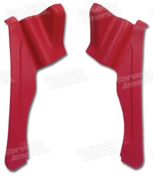 Rear Quarter Panels. Red Convertible 68-69