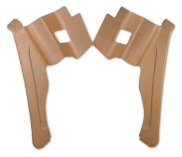 Rear Quarter Panels. Light Saddle Conv With Shoulder Harness 70-72