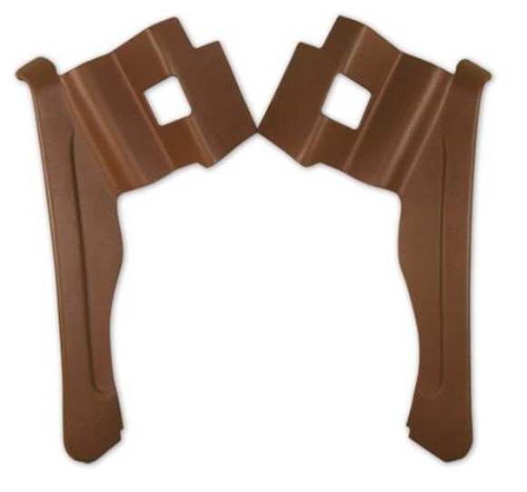 Rear Quarter Panels. Dark Saddle Conv With Shoulder Harness 70-72