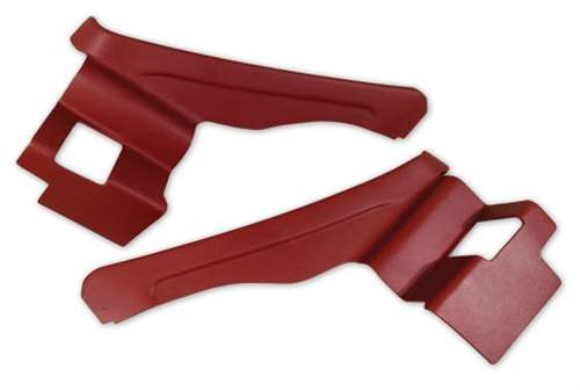 Rear Quarter Panels. Oxblood Conv With Shoulder Harness 74L 74-75