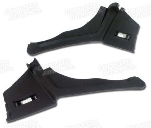 Rear Quarter Panels. Black Coupe 68