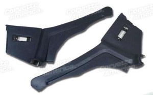 Rear Quarter Panels. Dark Blue Coupe 68