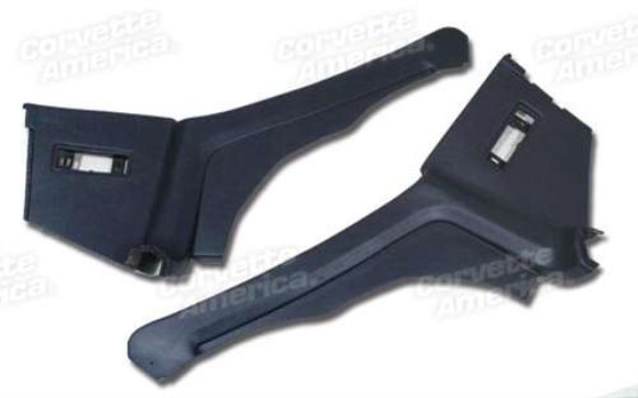 Rear Quarter Panels. Dark Blue Coupe 68