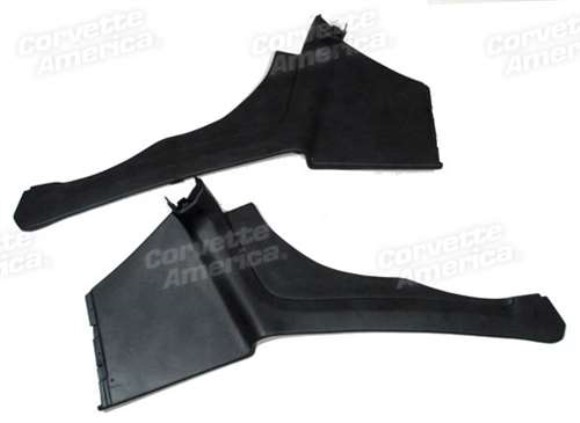 Rear Quarter Panels. Green Coupe 71