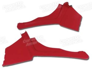 Rear Quarter Panels. Red Coupe 69-72