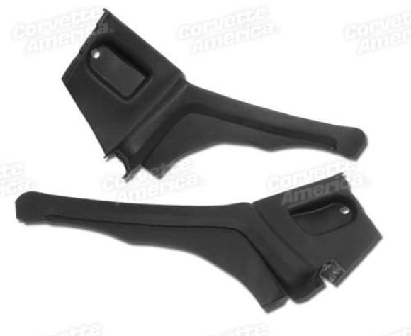 Rear Quarter Panels. Black Coupe 74-77