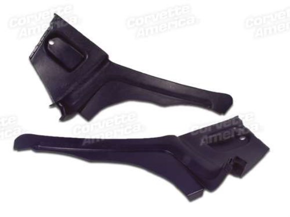 Rear Quarter Panels. Dark Blue Coupe 77