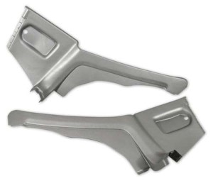 Rear Quarter Panels. Silver Coupe 74-75