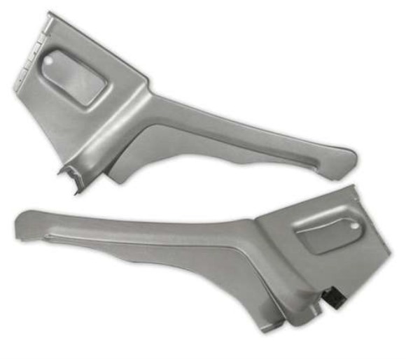 Rear Quarter Panels. Silver Coupe 74-75