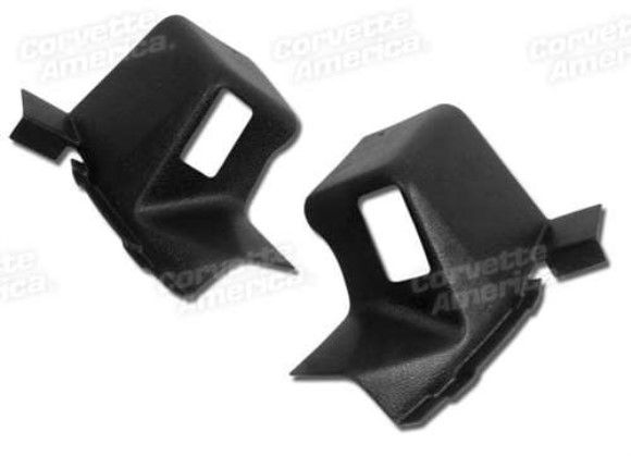 Rear Quarter Panel Extensions. Black Coupe 68-73