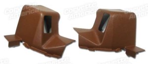 Rear Quarter Panel Extensions. Dark Saddle Coupe 73