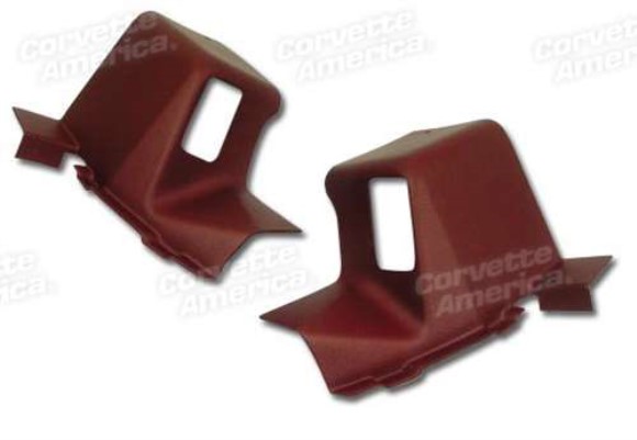 Rear Quarter Panel Extensions. Dark Orange Coupe 68