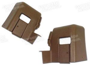 Rear Quarter Panel Extensions. Medium Saddle Coupe 74-75