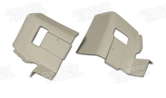 Rear Quarter Panel Extensions. White Coupe 76-77