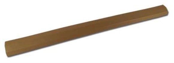 Coupe Rear Window Trim. Light Saddle 70-72
