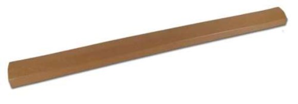 Coupe Rear Window Trim. Medium Saddle 73-75