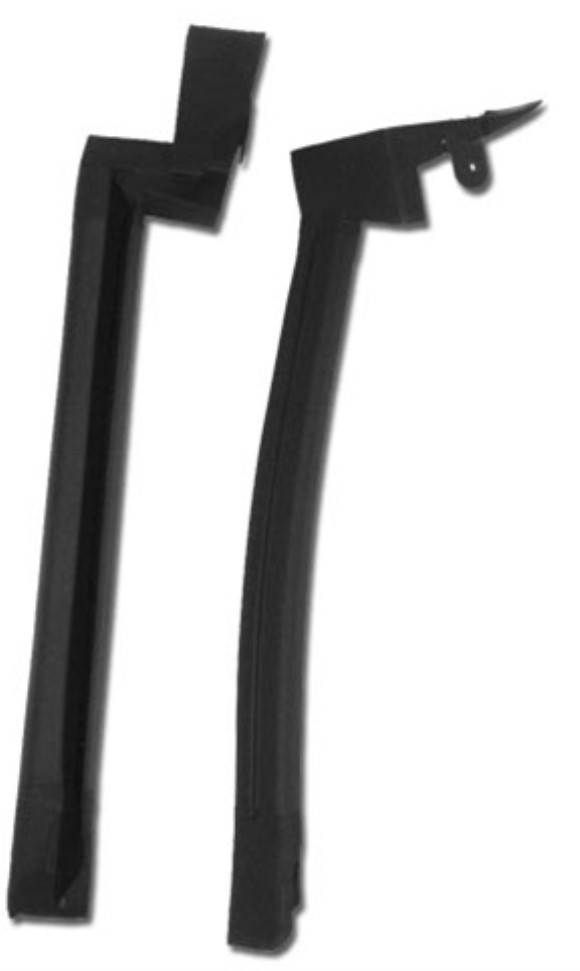 Weatherstrip. Door Window Verticals - 1969 Early 68-69