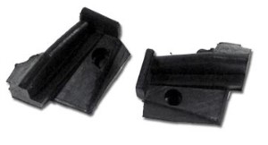 Weatherstrip. Body Lock Pillars Convertible (1969 Early) - Import 68-69