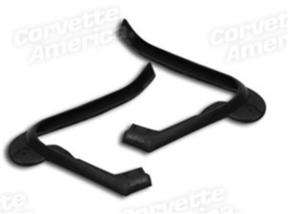 Weatherstrip. Door Drip Moldings - Import 63-67