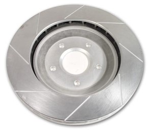 Brake Rotor. Front RH Power Slot 97-04