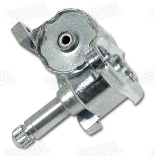 Vent Regulator. LH Coupe - 1 Ring on Shaft - Trim Parts 63-64