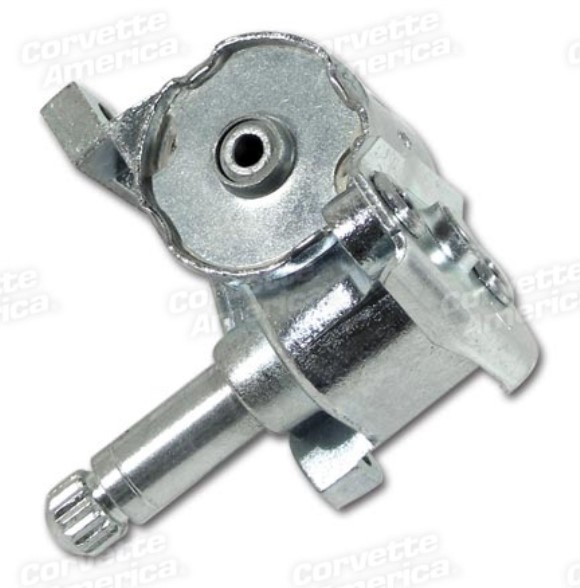 Vent Regulator. LH Coupe - 1 Ring on Shaft - Trim Parts 63-64
