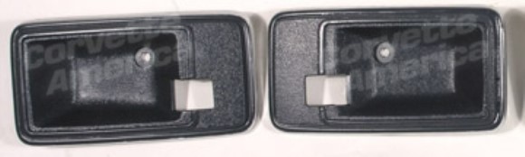 Door Latch Bezels. Dark Blue 82