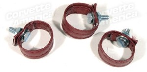 Rear Door Pulls. Oxblood 3 Piece 73-75