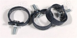 Rear Door Pulls. Dark Blue 3 Piece 68