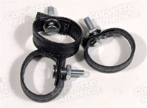 Rear Door Pulls. Dark Blue 3 Piece 73-75