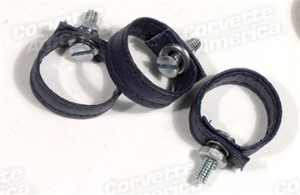 Rear Door Pulls. Dark Blue 3 Piece 77