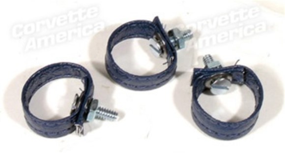 Rear Door Pulls. Royal Blue 3 Piece 71-72