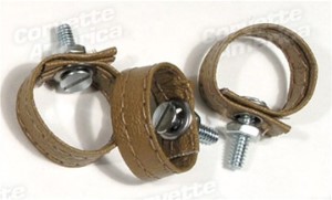 Rear Door Pulls. Medium Saddle 3 Piece 73-75