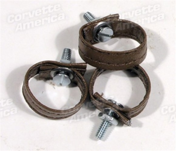 Rear Door Pulls. Dark Saddle 3 Piece 70-72